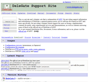 Tablet Screenshot of delegate.org